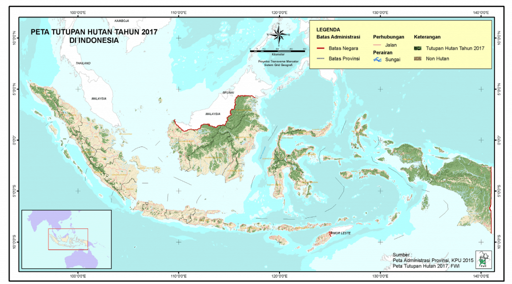 PetaTutupanHutan_Angka Deforestasi